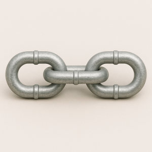 Цепь круглозвенная с буртиком Б2-8х32 в наличии в Нижнем Новгороде