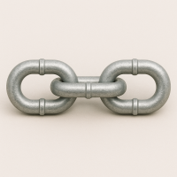 Цепь круглозвенная с буртиком Б2-3,5х28