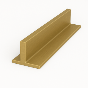 Латунный профиль Т-образный 10 мм ЛС59-1 в наличии в Нижнем Новгороде