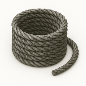 Канат тройной свивки ЛК-Р 34 мм ГОСТ 3089-80 в наличии в Нижнем Новгороде