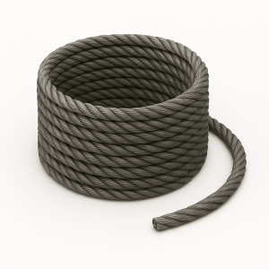Канат одинарной свивки ТК 17 мм ГОСТ 3063-80 в наличии в Нижнем Новгороде
