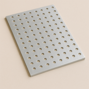 Алюминиевый перфорированный лист Rv 5х8х1 мм А5 в наличии в Нижнем Новгороде