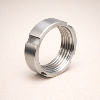 Гайка шлицевая AISI 304 DIN 11851 DN 10 в наличии в Нижнем Новгороде