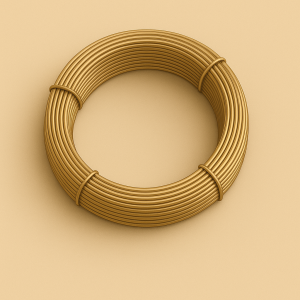 Латунная проволока тянутая 1,2 мм Л63 ГОСТ 1066-2015 в наличии в Нижнем Новгороде