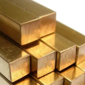 Латунный квадрат прессованный 10х10 мм ЛС59-1В ГОСТ 2060-2006 в наличии в Нижнем Новгороде