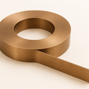 Бронзовая лента 0,1х300 мм БрБ2 ГОСТ 1789-2013 мягкая в наличии в Нижнем Новгороде