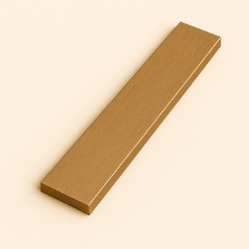 Шина бронзовая 95х0,15 мм БрБ2М в наличии в Нижнем Новгороде