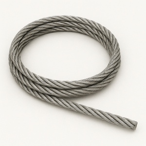 Трос нержавеющий авиационный 5,2 мм ЛК-О 6х19(1+6+12)+1х19(1+6+12) ГОСТ 2172-80 в наличии в Нижнем Новгороде