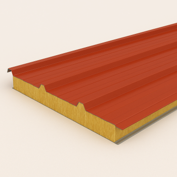 Кровельная сэндвич-панель МВ 100х1000(1000) мм лиственно-зелёная в наличии в Нижнем Новгороде