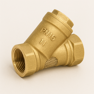 Латунный фильтр сетчатый резьбовой ДУ 15 РУ 20 ГОСТ 15527-2004 в наличии в Нижнем Новгороде