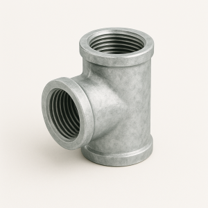 Тройник оцинкованный приварной ДУ 108 в наличии в Нижнем Новгороде