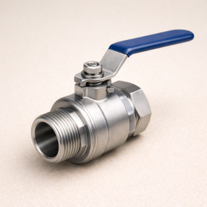 Кран шаровой из 3-х частей S-S AISI 304 1/2" в наличии в Нижнем Новгороде